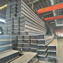 Hot rullade H -balkar sektion stål/format stål/kanalstål